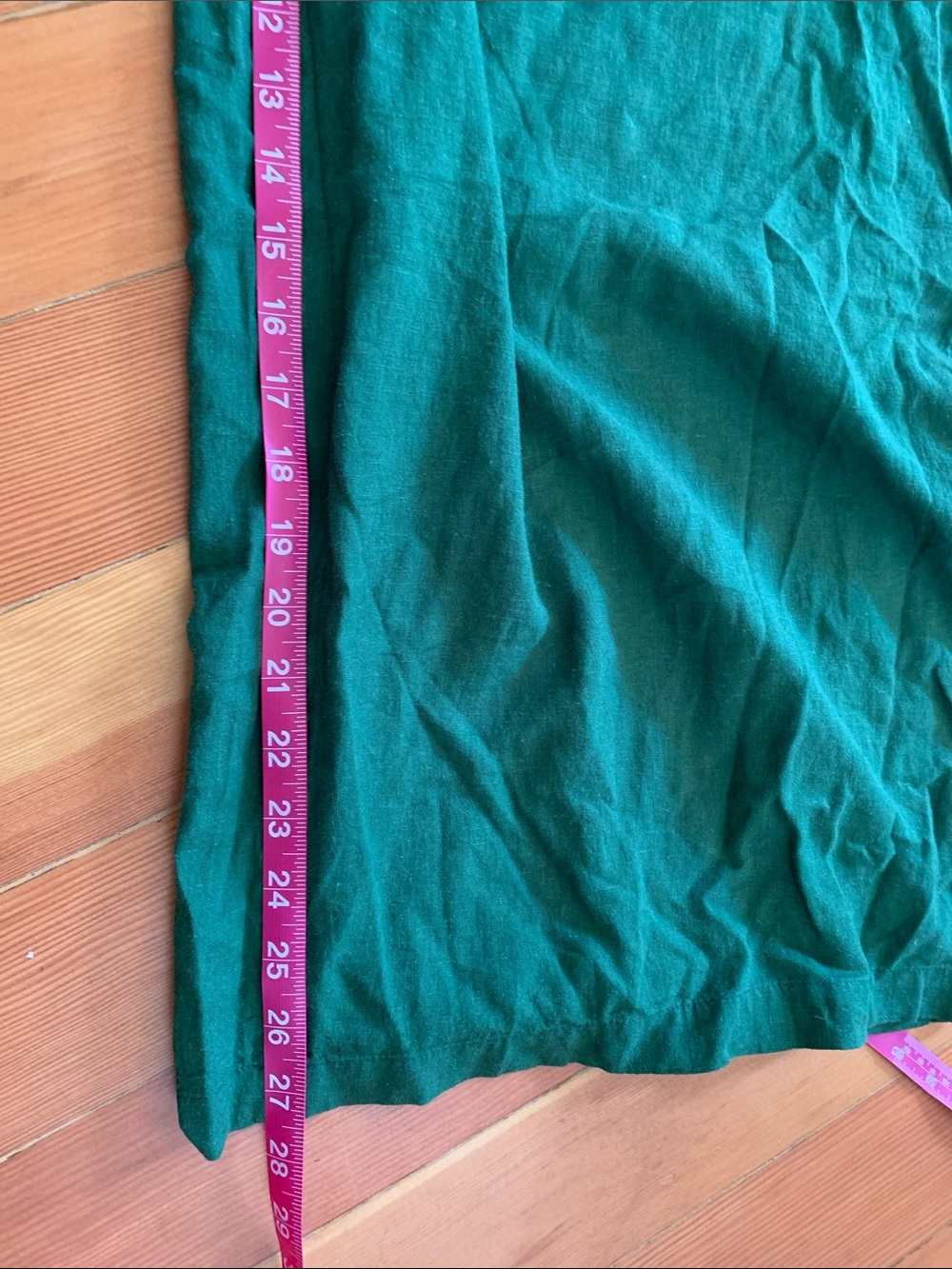 Celandine Linen blend Wide Leg Elastic Waist women’s Pants - Green Sz M - Picture 5 of 6